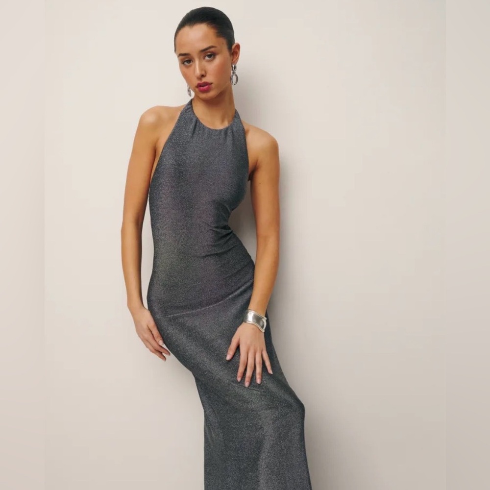 Reformation Selene Sparkling Knit Dress